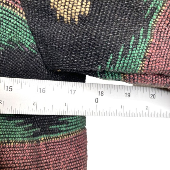 Ann Maurice Vintage Tapestry Tribal Women’s Button Front Stand Collar Jacket - Picture 5 of 9